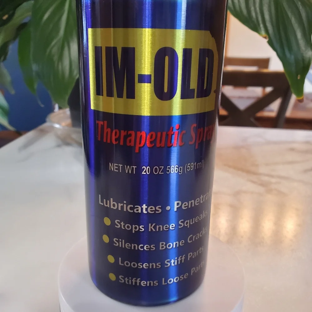 IM-OLD Therapeutic Spray FUNNY 20oz Tumbler 🎉sale